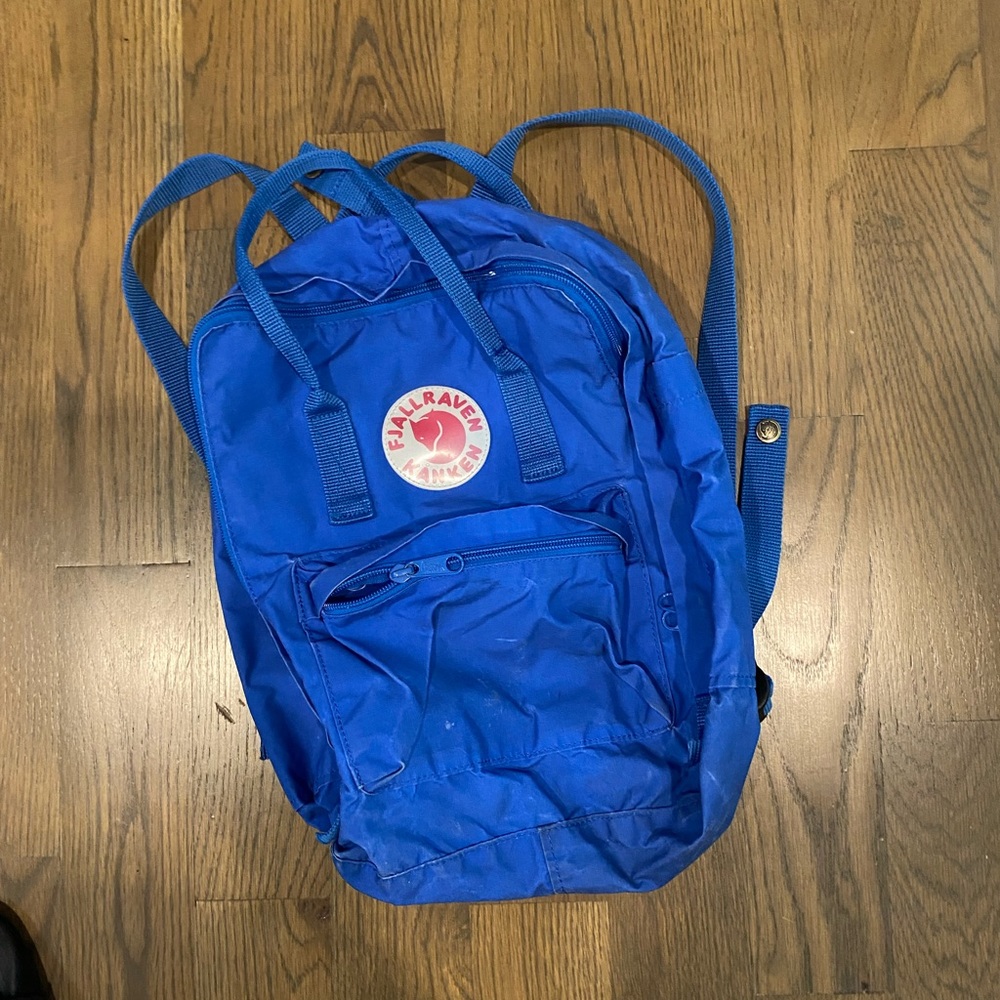 Fjallraven Blue Backpack (One Size)